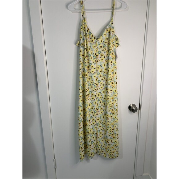 Fourteenth Place Nordstrom Dresses & Skirts - Fourteenth Place Floral Midi Dress XL NWT